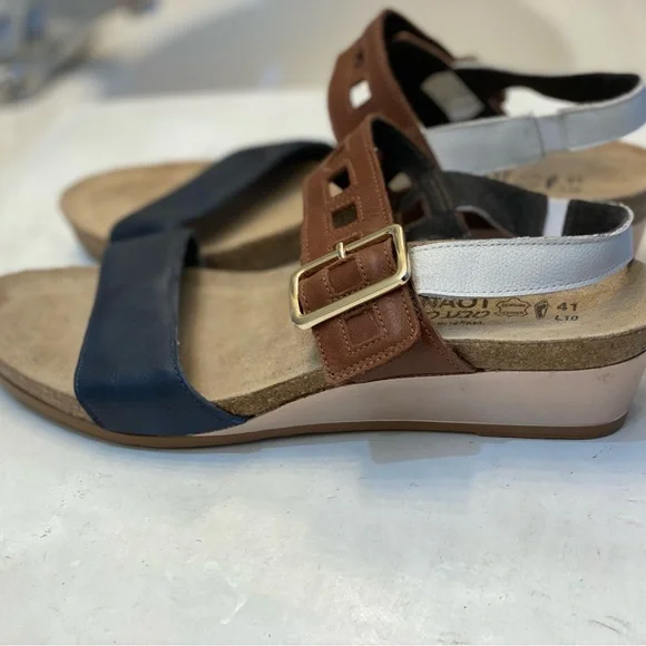 NAOT women’s Dynasty Wedge Sandals Size 41 US Size 10 NWOT New, never worn - Picture 7 of 10